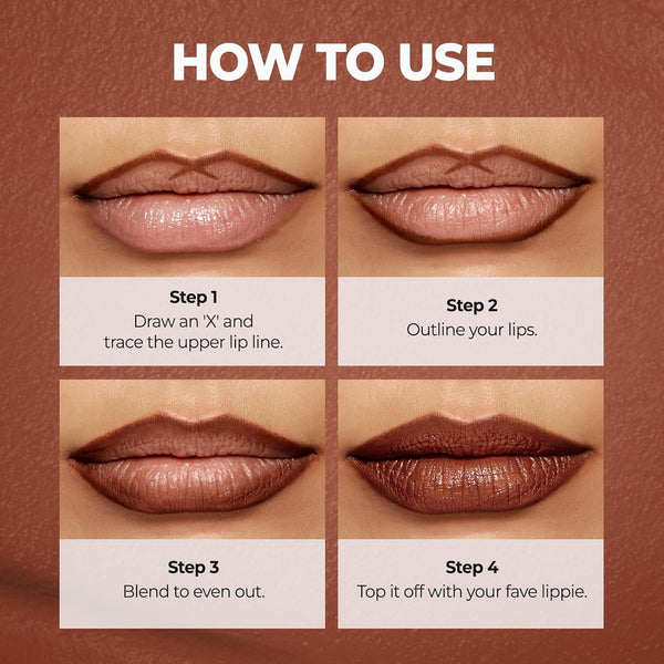 Easy Glide Lip Liner Creamy, Blendable Color with Smooth Application, Summervibes